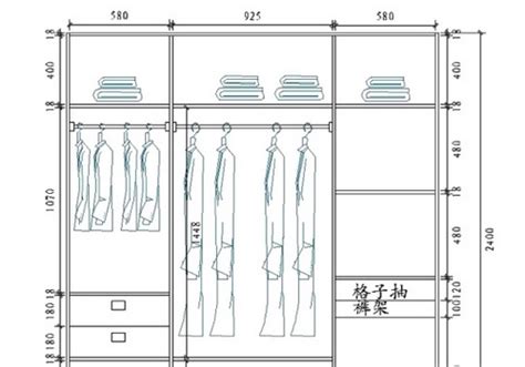 衣柜门的尺寸有多大 如何确定衣柜内部结构尺寸_环球品牌