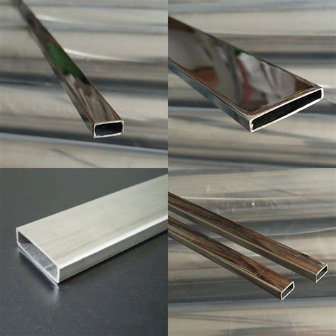 不锈钢矩管生产厂 201材质光亮面不锈钢矩形管10*50*1.1mm-阿里巴巴