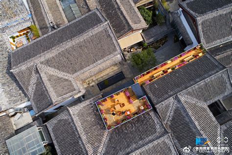 航拍世界文化遗产丽江古城 关键是图5