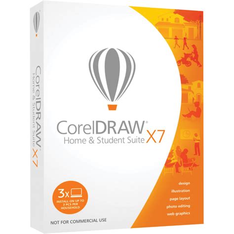 Corel CorelDRAW Home and Student Suite X7 CDHSX7ENMBAM B&H Photo