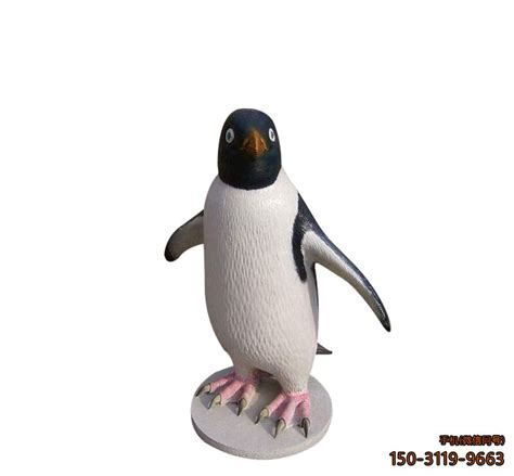 仿真企鹅_公园玻璃钢动物摆件雕塑_厂家图片价格-玉海雕塑