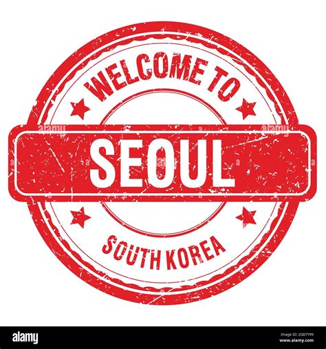 Seoul south korea sign welcome hi-res stock photography and images - Alamy