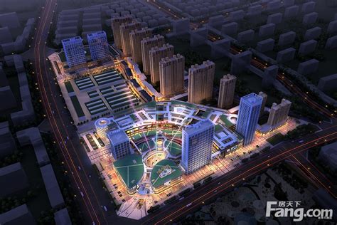 现代商贸城3dmax 模型下载-光辉城市