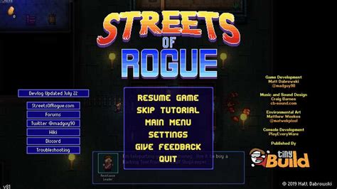 地痞街区《StreetsOfRogue》基础剧情流程攻略-游戏锤手游网