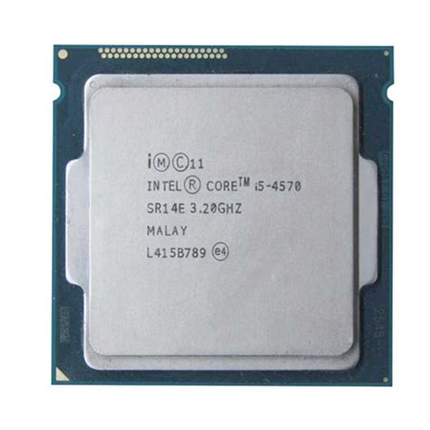 CPU Intel Core i5-4570 (3.2GHz turbo up to 3.6GHz, 4 nhân 4 luồng, 6MB ...