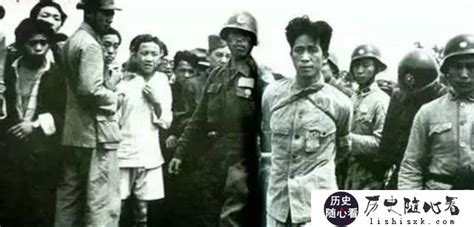 日本战犯被枪决现场：谷寿夫吓得双腿瘫软，百人斩刽子手一脸平静