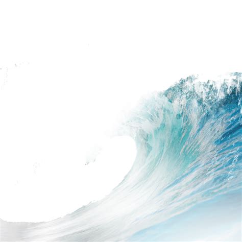 海浪蓝色海洋大浪元素设计模板素材