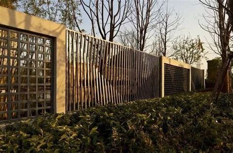 60例 · 各式各样的现代围墙设计-景观设计-筑龙园林景观论坛