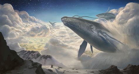 沉睡的鲸鱼插画图片下载-正版图片400099233-摄图网