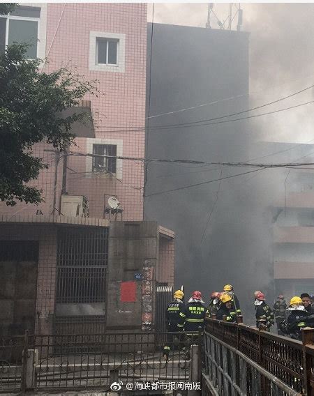 揪心！福建省福州市一工厂突发火灾 致7伤6死