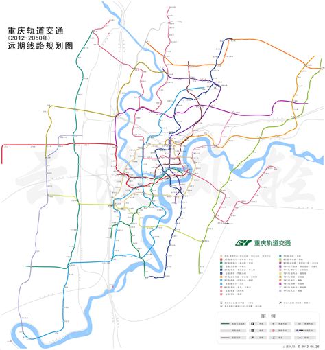 2020重庆轨道规划图 投资自住买房必看-房产楼市-重庆购物狂