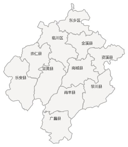 抚州11区县人口：临川区110万人，资溪县10万人，10个为负增长