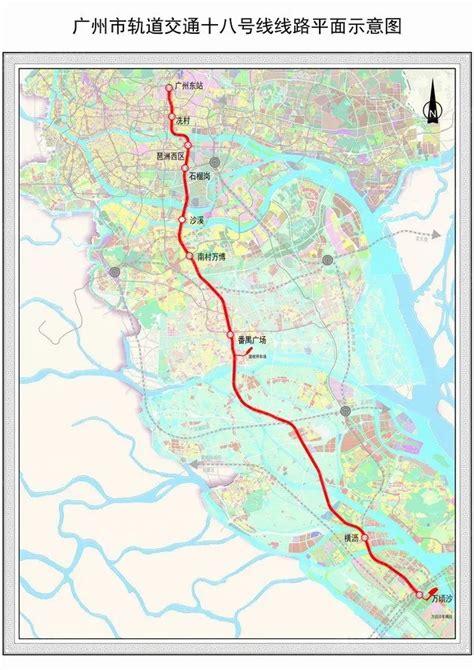 广清地铁规划出炉，18、24号线站点曝光，直通清远_广州