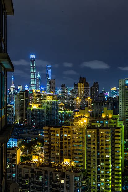 上海浦东新区夜景高清图片下载-正版图片500681141-摄图网