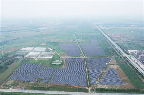 中国能建江苏电建一公司总承包建设泗洪光伏项目并网发电