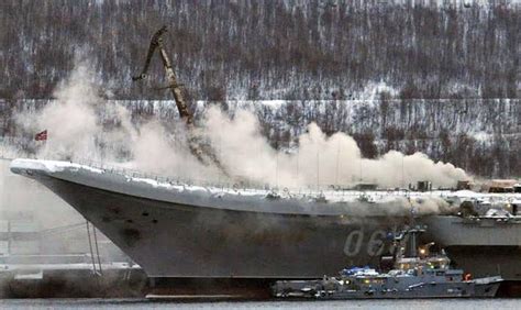俄罗斯唯一航母发生火灾__财经头条