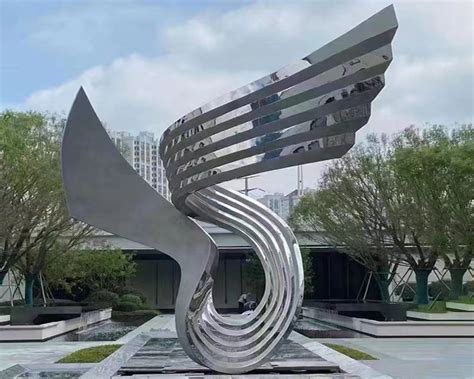 不锈钢圆环雕塑厂家 定制大户外广场现代城市简约不锈钢镜面月亮-阿里巴巴