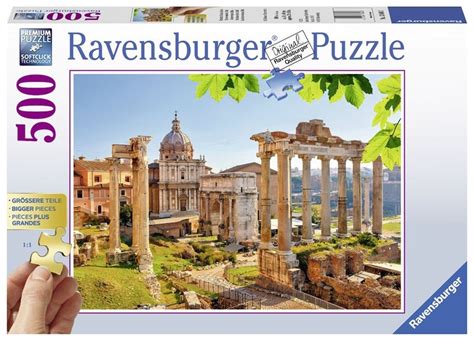 Ravensburger (13648) - "Roman Ruins, Italy" - 500 pieces puzzle
