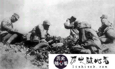 平型关战役中，八路军战士奋勇杀敌-中国抗日战争-图片