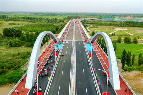 宁夏“黄河桥”又添新成员 中卫卫民黄河大桥建成通车-宁夏新闻网