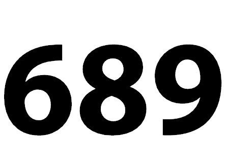689 — шестьсот восемьдесят девять. натуральное нечетное число. в ряду ...