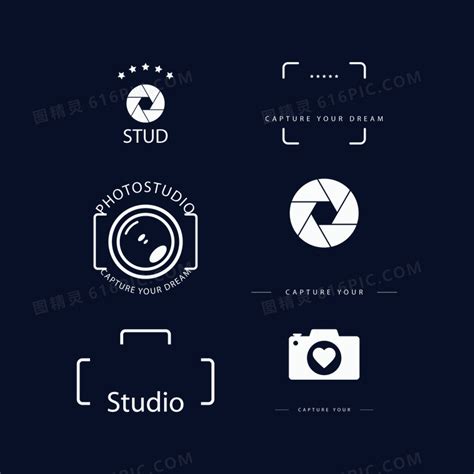 摄影工作室logo设计_狐晓陌-站酷ZCOOL