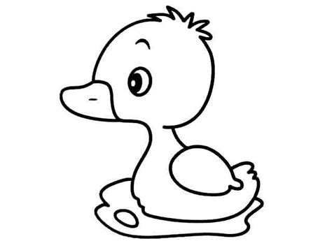 【小鸭子简笔画】简笔画小鸭子的画法_太平洋亲子网
