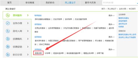 如何在中国移动网上营业厅查询通话记录清单_360问答