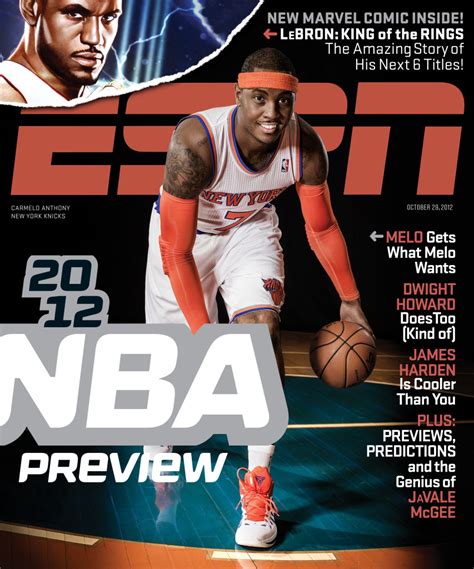 ESPN The Magazine’s Analytics of the NBA Body Issue, on Newsstands ...