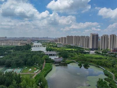 安徽亳州：陵西湖湿地公园景美如画-人民图片网