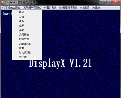 DisplayX下载 - DisplayX 显示器测试工具 1.21 官方绿色中文版 - 微当下载