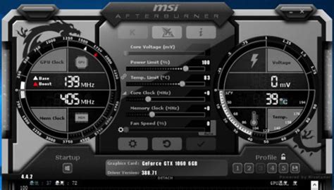 【微星小飞机超频软件】微星小飞机超频软件下载(MSI Afterburner) v4.6.4 官方中文版-开心电玩