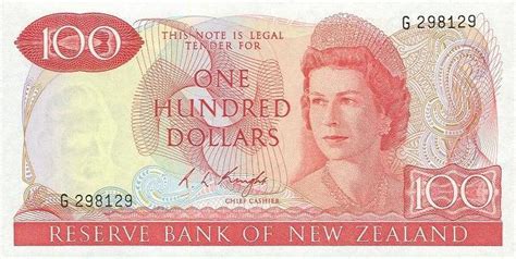新西兰 100元 1975.-世界钱币收藏网|外国纸币收藏网|文交所免费开户（目前国内专业、全面的钱币收藏网站）