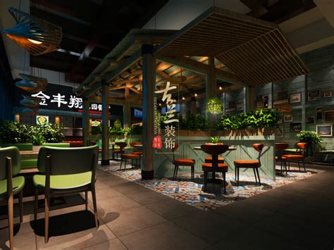 酒泉快餐厅设计公司--《酒泉快餐厅》--酒泉设计_酒泉快餐厅设计-站酷ZCOOL