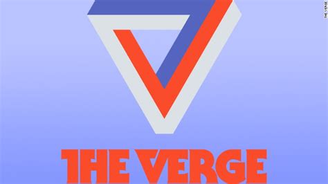 The Verge logo and website - Fonts In Use