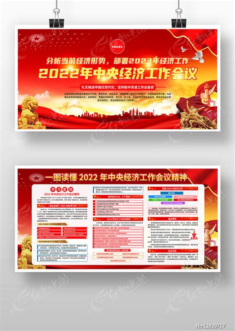 中央经济工作会议要点展板设计图片_展板_编号10488717_红动中国
