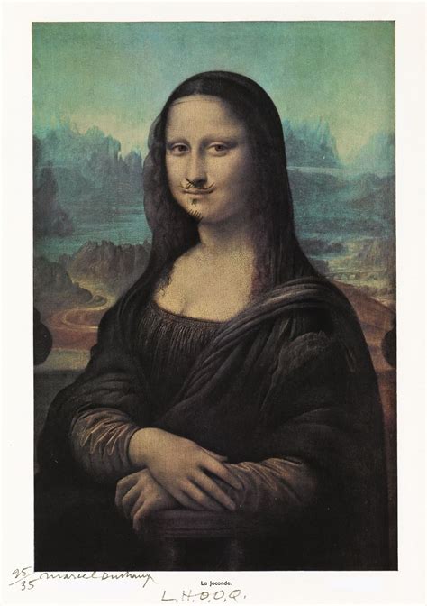 马塞尔·杜尚《带胡须的蒙娜丽莎》63.15万欧元拍卖成交 - 每日环球展览 - iMuseum