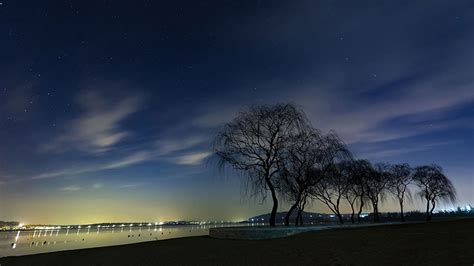 月光 夜景 摄影壁纸_风景_太平洋科技