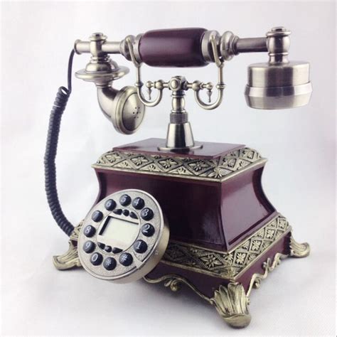座机电话机 美式仿古电话机 复古电话机 怀旧古典造型 普通电话机-阿里巴巴