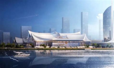 厦门新会展中心-会议中心项目主体结构全面封顶