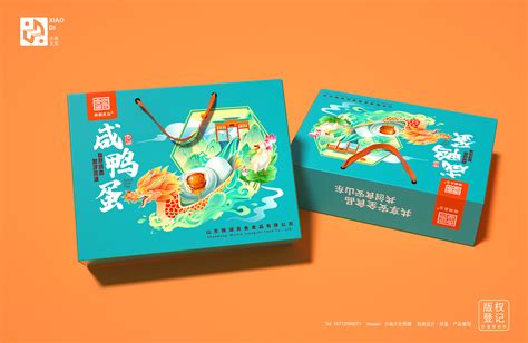 咸鸭蛋礼盒包装设计_chenxiaomei1986-站酷ZCOOL