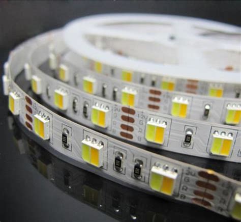 5050双色温LED贴片灯珠色温颜色都可订制专供双色温灯条智能照明 ...