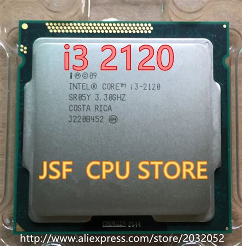 Free shipping Intel Core I3 2120 3M Cache 3.3 GHz LGA 1155 TDP 65W ...