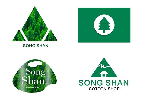 松树和山的logo设计|Graphic Design|Logo|swcvsjay_Original作品-站酷ZCOOL