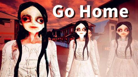 日式恐怖游戏：小女孩回家路上被一群白衣女鬼小姐姐狂追