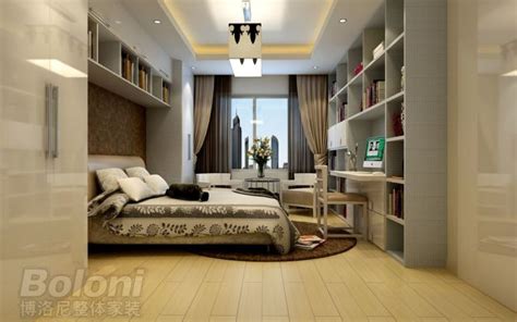 现代简约三居室109平米17万-方恒偶寓装修案例-北京房天下家居装修网