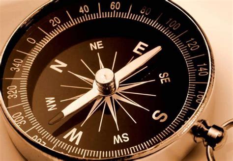 指南针怎么看东南西北,指南针n和s是什么方向_大山谷图库
