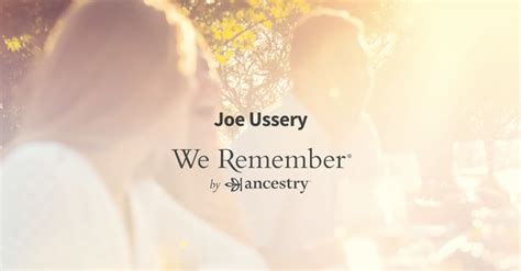Joe Ussery (1915-1985) | Obituary