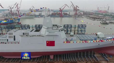 最新一艘055型驱逐舰亮相，中国海军已有4艘万吨大驱露面(含视频)_手机新浪网