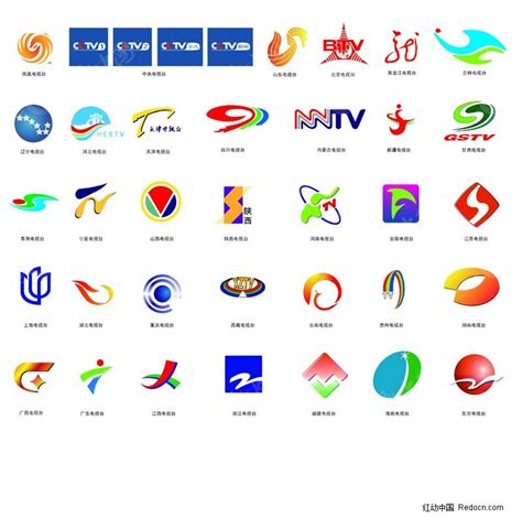 中国电视台标志 电视台logo 各卫视标志CDR素材免费下载_红动中国